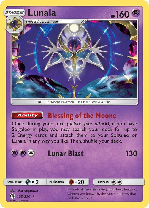 Lunala (102/236) (SM12)