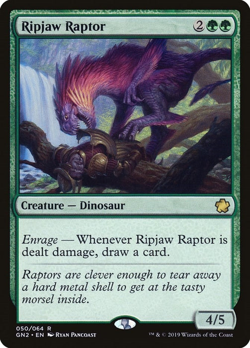 Image for Ripjaw Raptor (50) (GN2) - Magic: The Gathering