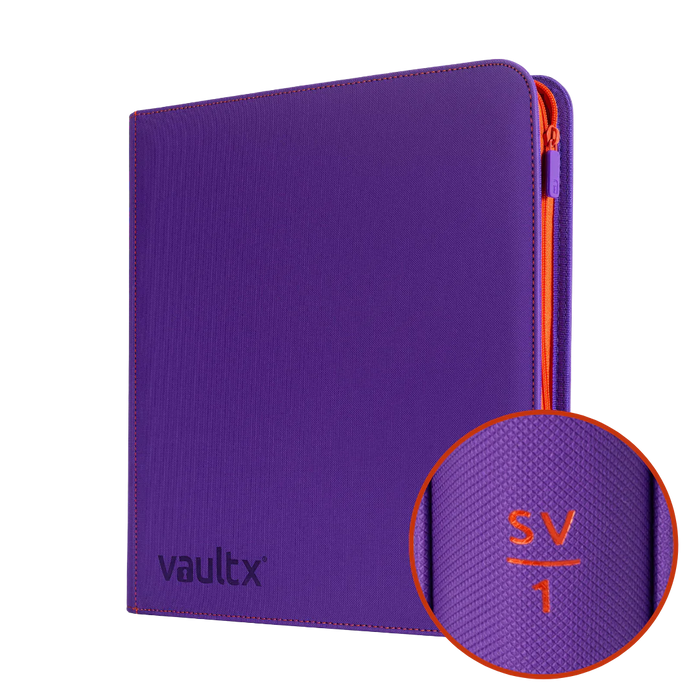 Vault X: 12-Pocket Zip Binder (SV1) (Limit 1)