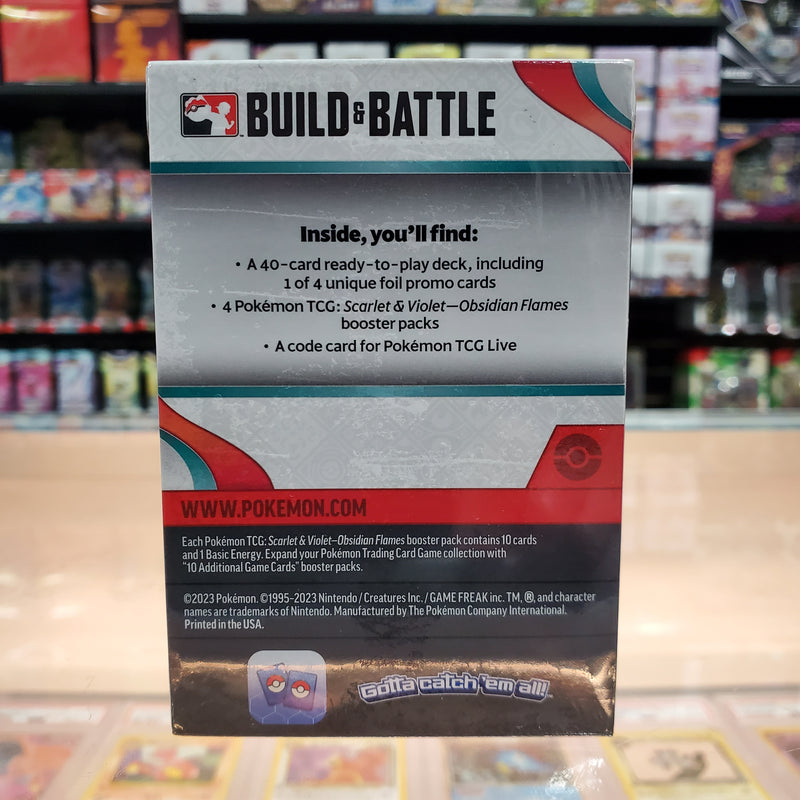 Scarlet & Violet Build & Battle Box - Pokemon TCG Live Codes