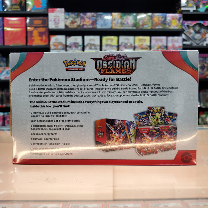 Pokémon TCG: Scarlet & Violet: Obsidian Flames - Build & Battle Stadium