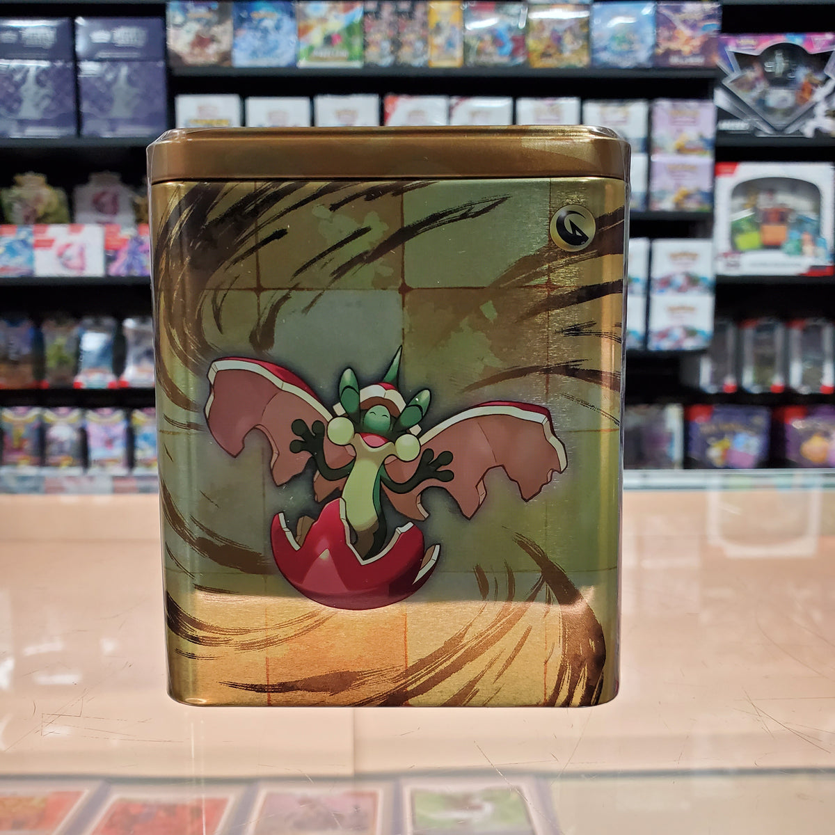 Pokémon TCG: Stacking Tin (Dragon) — Smoke and Mirrors Hobby