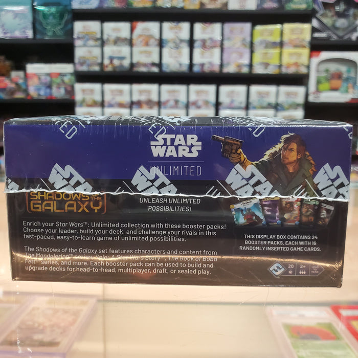 Star Wars: Unlimited - Shadows of the Galaxy Booster Display