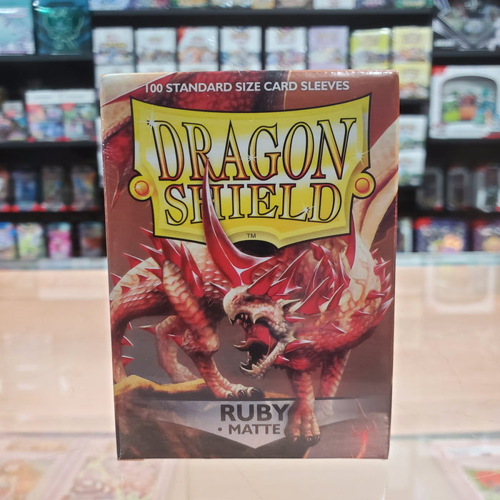 Dragon Shield Deck Protector - Matte Ruby 100 CT