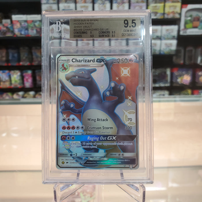 Charizard GX (SV49/SV94) [Sun & Moon: Hidden Fates - Shiny Vault] BGS 9.5