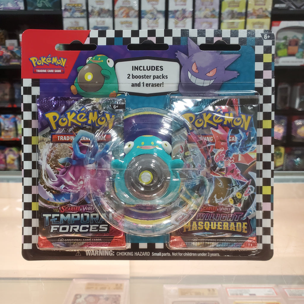 Pokémon TCG: Back to School Eraser Blister 2024 (Bellibolt) — Smoke and  Mirrors Hobby
