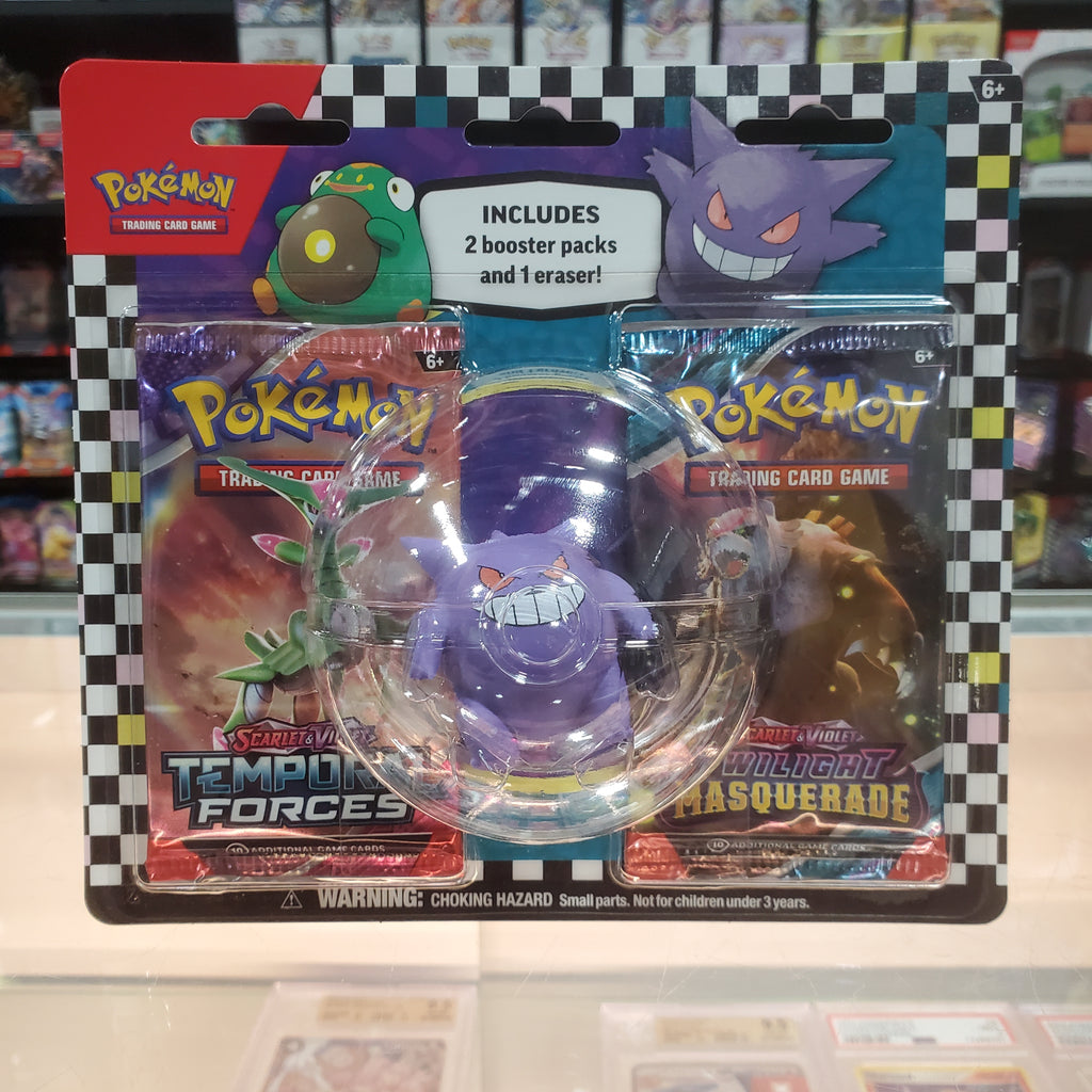 Pokmon TCG: Back to School Eraser Blister 2024 (Gengar) Smoke and Mirrors Hobby Pokmon TCG: Back to School Eraser Blister 2024 (Gengar) Smoke and Mirrors Hobby