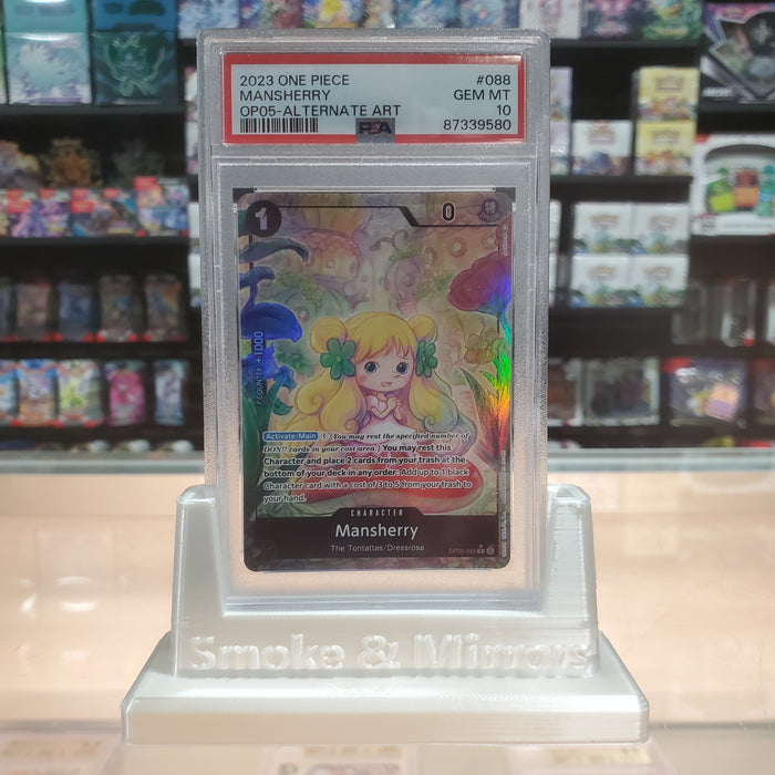 Mansherry (Alternate Art) [Awakening of the New Era] PSA 10