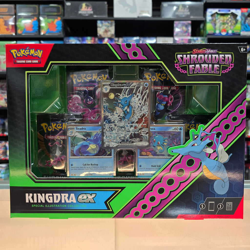 pokemon trading card game kingdra ex box Pokémon TCG: Scarlet & Violet: Shrouded Fable