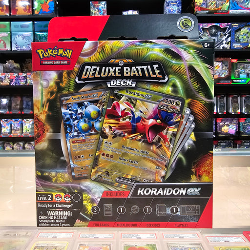 Pokmon TCG: Deluxe Battle Deck (Koraidon ex) Smoke and Mirrors Hobby Pokmon TCG: Deluxe Battle Deck (Koraidon ex) Smoke and Mirrors Hobby