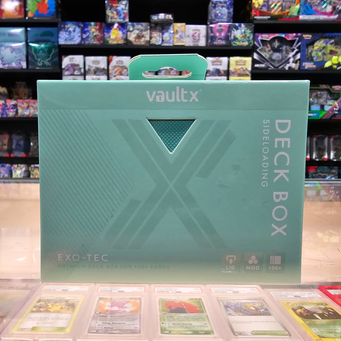 Vault X: Sideloading Deck Box 100+ CT (Mint Green)