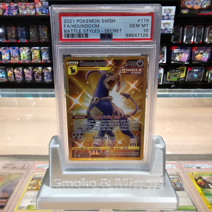 Houndoom (179/163) [Sword & Shield: Battle Styles] PSA 10