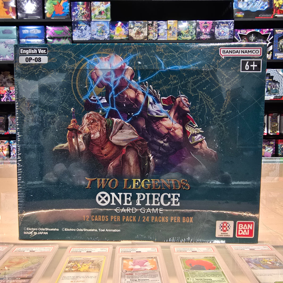One Piece TCG: Two Legends [OP-08] Booster Box  Smoke and Mirrors Hobby
