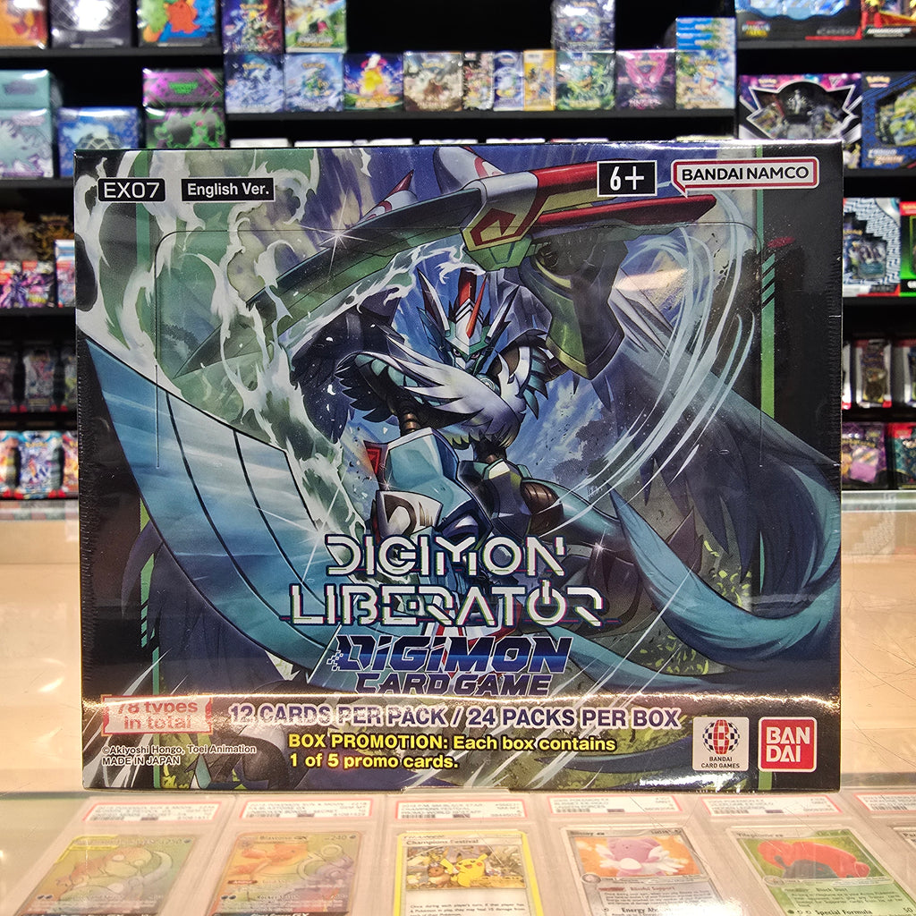 digimon ex07 booster box Digimon Card Game Digimon Liberator Booster Box EX07