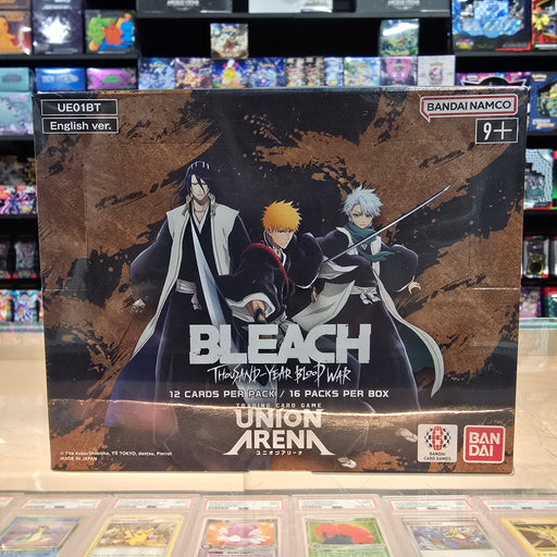 Union Arena TCG: BLEACH: Thousand-Year-Blood War - Booster Box Smoke and Mirrors Hobby Union Arena TCG: BLEACH: Thousand-Year-Blood War - Booster Box Smoke and Mirrors Hobby
