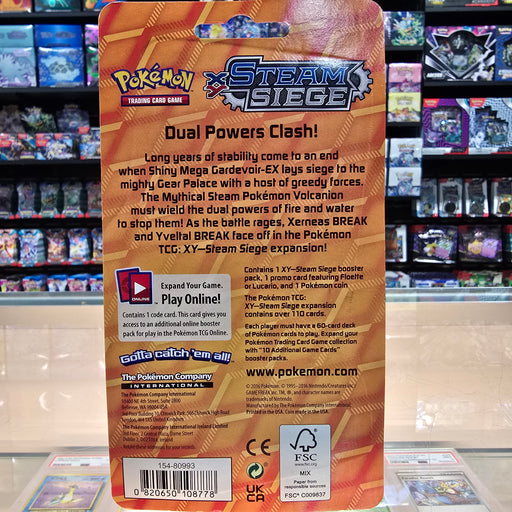 Pokmon TCG: XY: Steam Siege - Checklane Blister (Floette) Smoke and Mirrors Hobby Pokmon TCG: XY: Steam Siege - Checklane Blister (Floette) Smoke and Mirrors Hobby