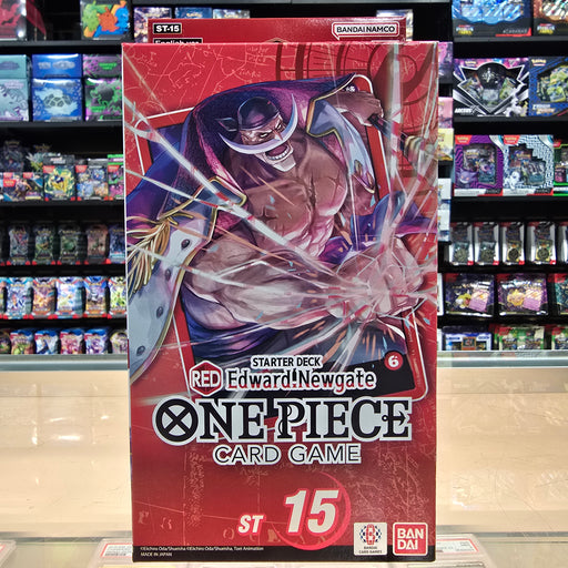 One Piece FR - Deck ST15: Edward Newgate - Rouge - L'épée à 2 Nains One Piece FR - Deck ST15: Edward Newgate - Rouge - L'épée à 2 Nains
