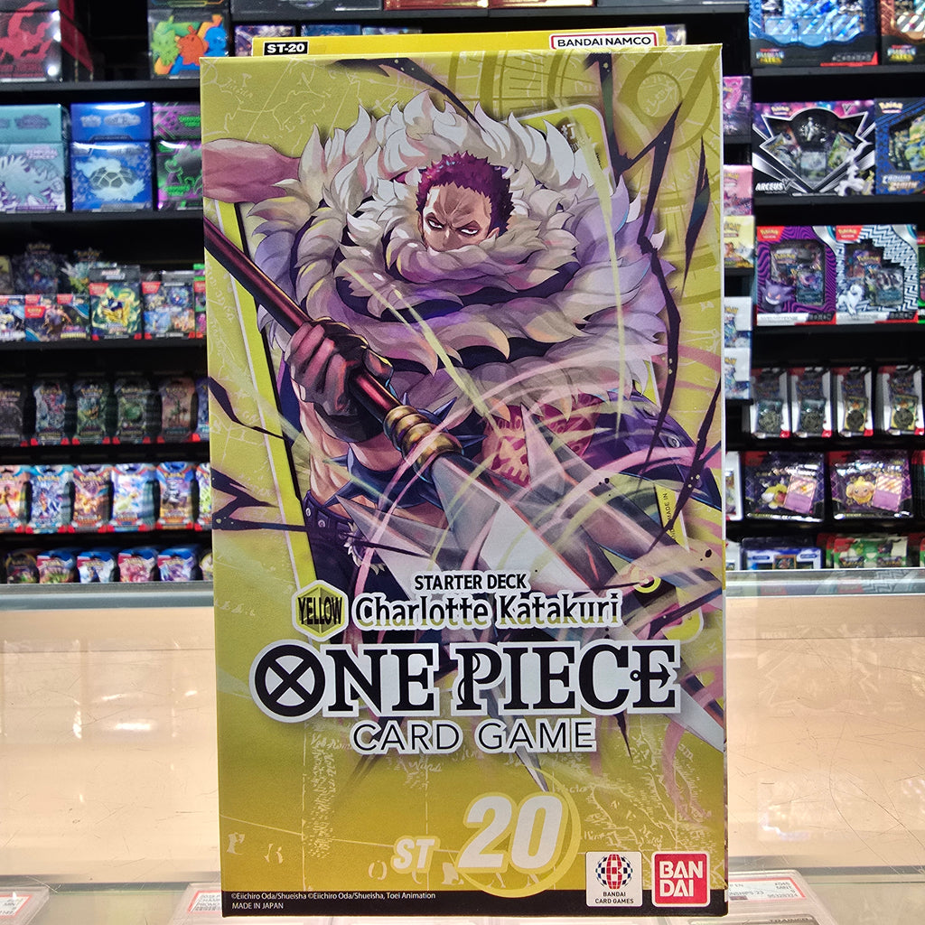 katakuri deck one piece tcg Amazon.com: One Piece Cards Collection Starter Box │ 6 Sealed Booster Packs  (Japanese) │ OP-01 thru OP-06 │ Romance Dawn, Paramount War, Pillars of  Strength & More │ Bonus Items in Select main image 0