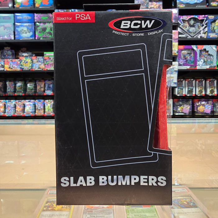 BCW: Slab Bumper 6CT - PSA (Red)