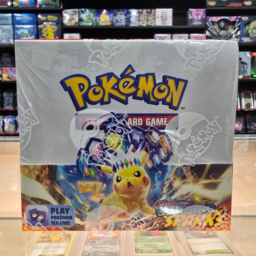 Pokmon TCG: Scarlet & Violet: Surging Sparks - Booster Box Smoke and Mirrors Hobby Pokmon TCG: Scarlet & Violet: Surging Sparks - Booster Box Smoke and Mirrors Hobby