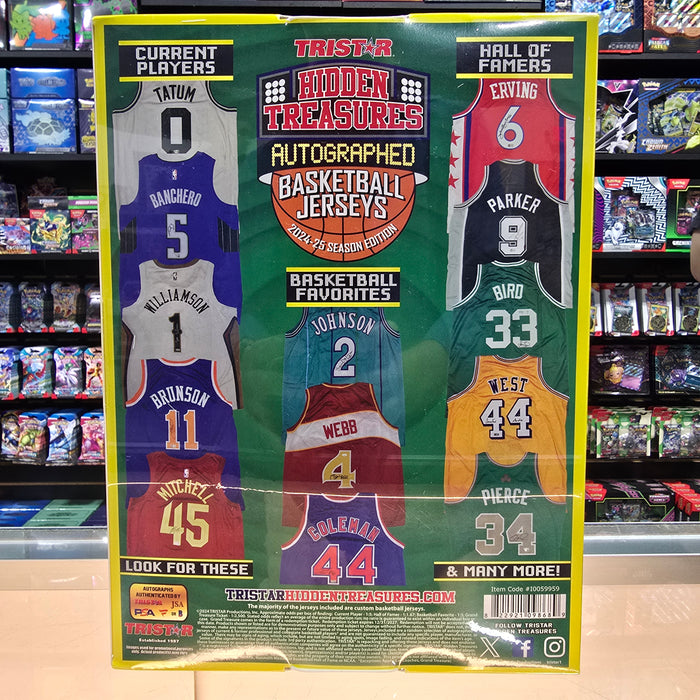 2024-25 Hidden Treasures Autographed Basketball Jerseys Box