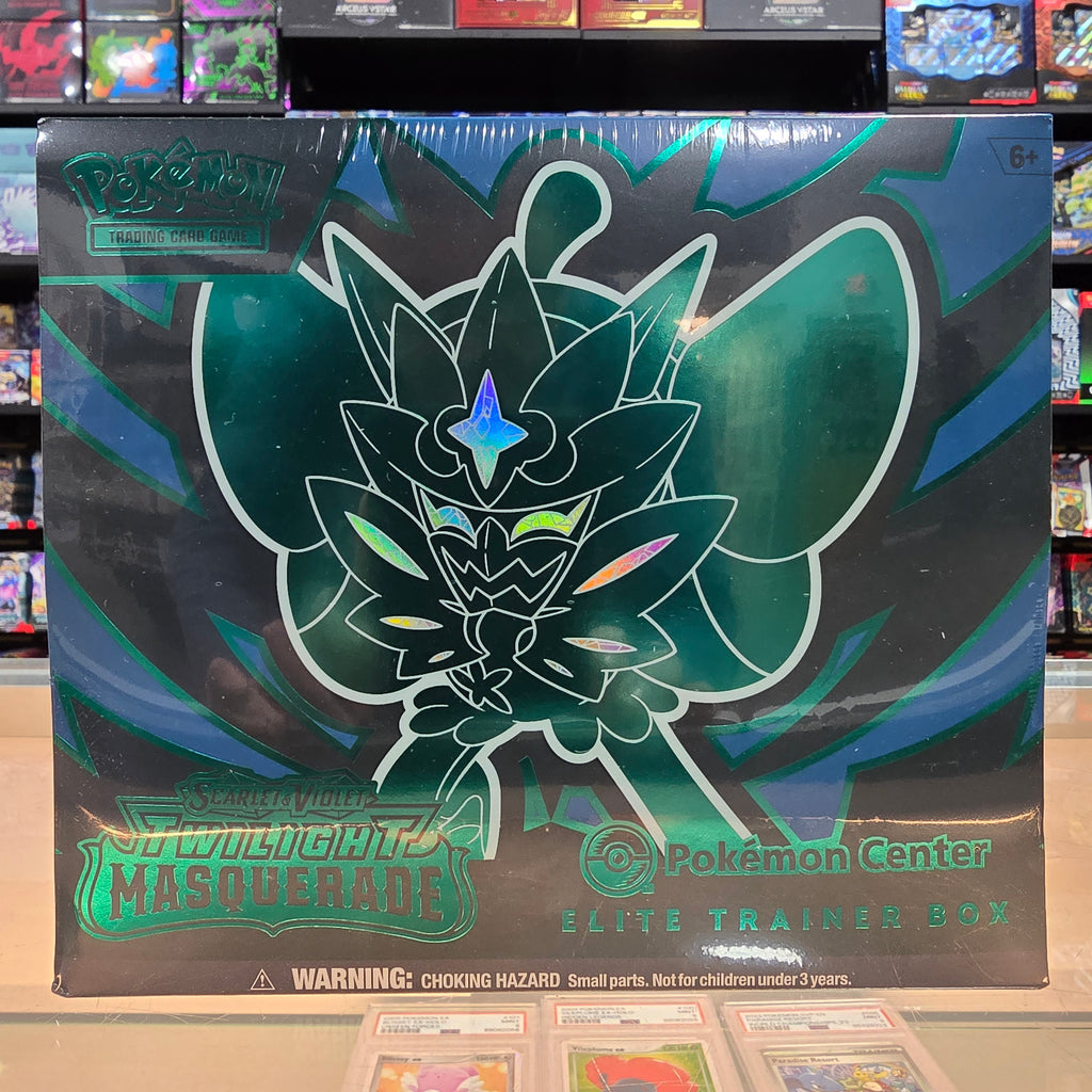 Pokmon TCG: Scarlet & Violet: Twilight Masquerade - Elite Trainer Box Smoke and Mirrors Hobby Pokmon TCG: Scarlet & Violet: Twilight Masquerade - Elite Trainer Box Smoke and Mirrors Hobby