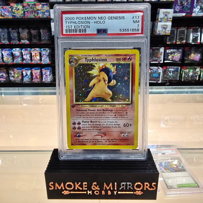 Typhlosion (17/111) [Neo Genesis 1st Edition] PSA 7