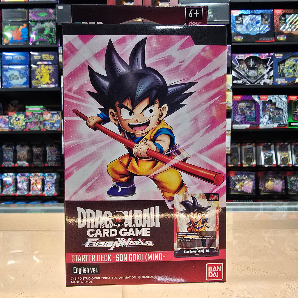 Dragon Ball Super TCG: Fusion World: Starter Deck - Son Goku (Mini) (F Smoke and Mirrors Hobby Dragon Ball Super TCG: Fusion World: Starter Deck - Son Goku (Mini) (F Smoke and Mirrors Hobby