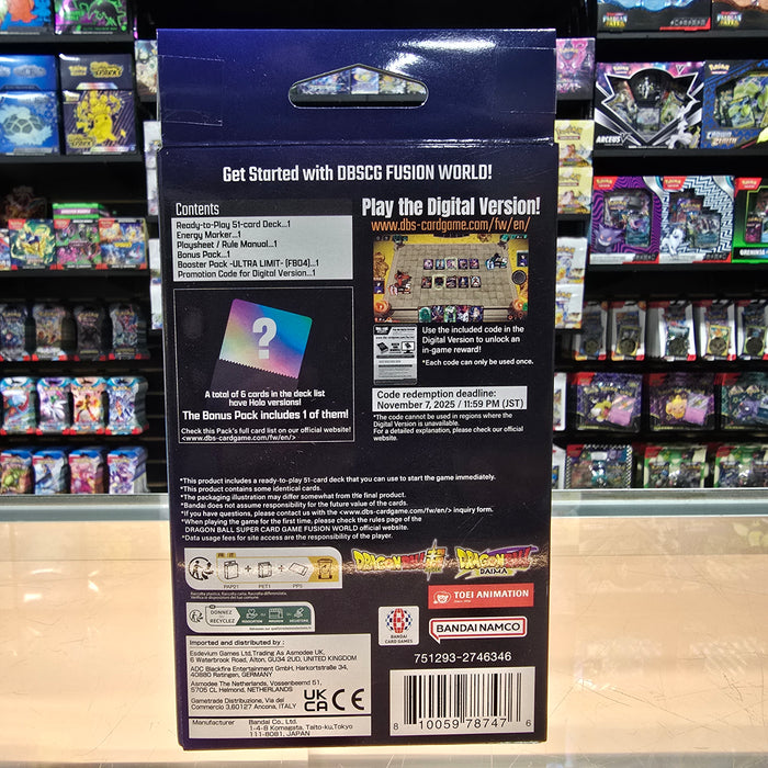 Dragon Ball Super TCG: Fusion World: Starter Deck - Vegeta (Mini) (FS07)