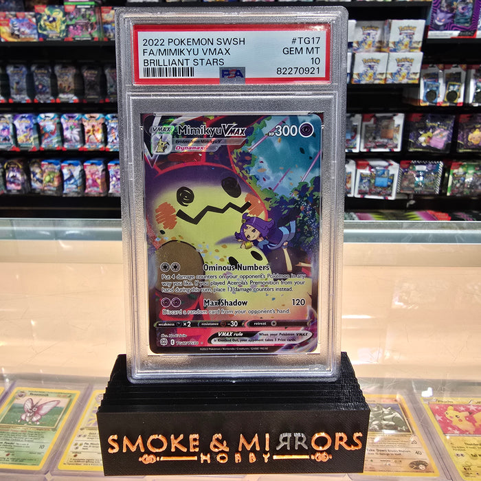 Mimikyu VMAX (TG17/TG30) [Sword & Shield: Brilliant Stars] PSA 10