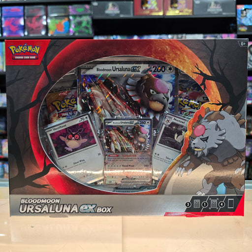 Pokmon TCG: Bloodmoon Ursaluna EX Box Smoke and Mirrors Hobby Pokmon TCG: Bloodmoon Ursaluna EX Box Smoke and Mirrors Hobby