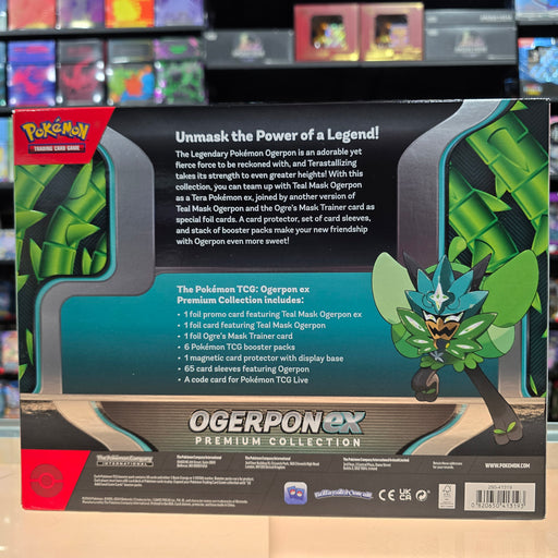 teal mask booster box Pokémon TCG: Premium Collection (Ogerpon EX) — Smoke and Mirrors Hobby