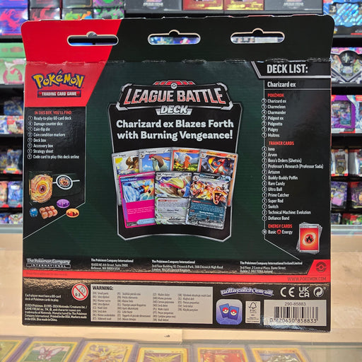 pokemon charizard ex league battle deck card list Pokémon TCG: League Battle Deck (Charizard ex) — Smoke and Mirrors Hobby