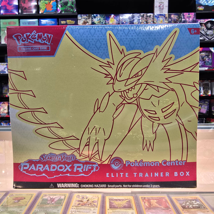 Pokémon TCG: Scarlet & Violet: Paradox Rift - Elite Trainer Box (Roaring Moon) (Pokemon Center Exclusive)
