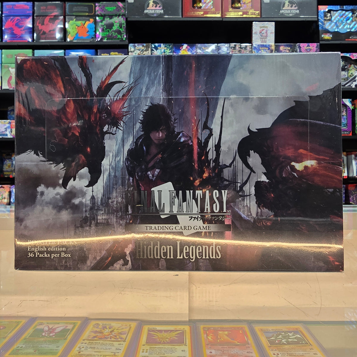 fftcg hidden legends booster box Final Fantasy TCG: — Smoke and Mirrors Hobby Number of Cards - Mounting Style:3 Cards (Mounted) Gouging fire ex card holder The highly sought English Tcg One Piece
