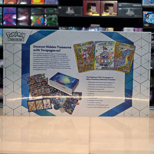 Pokmon TCG: Scarlet & Violet: Ultra-Premium Collection (Terapagos ex) Smoke and Mirrors Hobby Pokmon TCG: Scarlet & Violet: Ultra-Premium Collection (Terapagos ex) Smoke and Mirrors Hobby