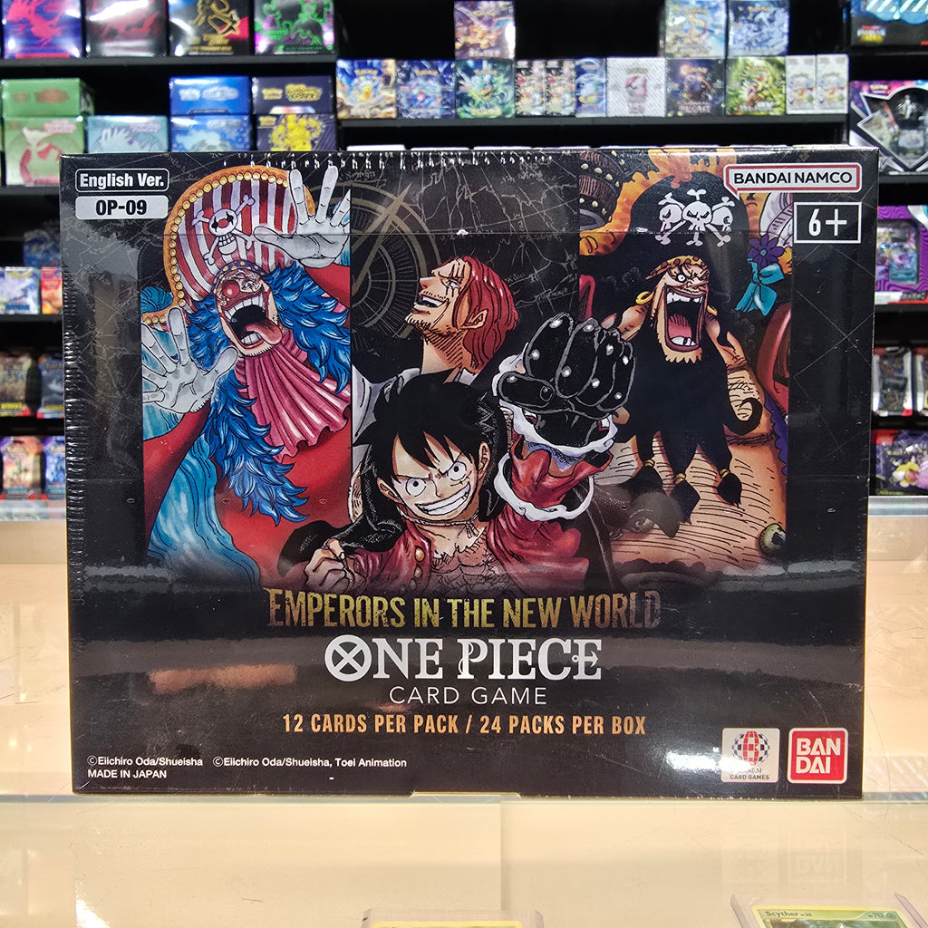 Bandai OP-09 One Piece The New Emperor Card Game, Box Packaging, 6 Card Per Pack X 24 Packs - 7