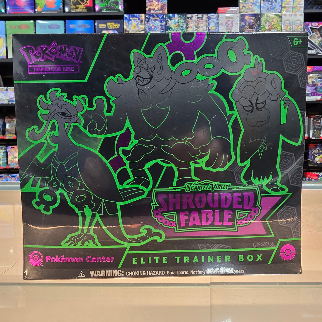 Pokmon TCG: Scarlet & Violet: Shrouded Fable - Elite Trainer Box (Pok Smoke and Mirrors Hobby Pokmon TCG: Scarlet & Violet: Shrouded Fable - Elite Trainer Box (Pok Smoke and Mirrors Hobby