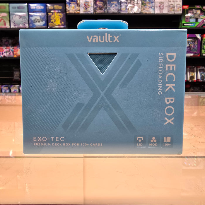 Vault X: Sideloading Deck Box 100+ CT (Pastel Blue)