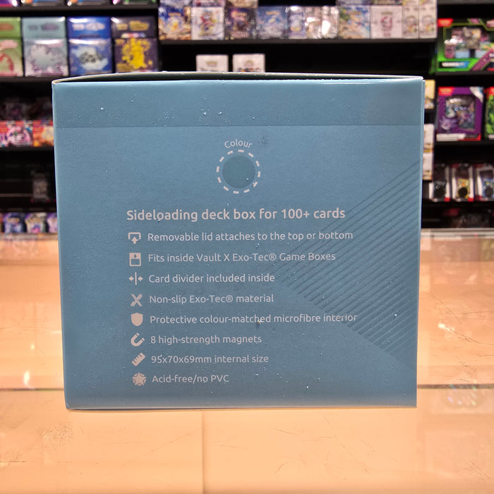 Vault X: Sideloading Deck Box 100+ CT (Pastel Blue)