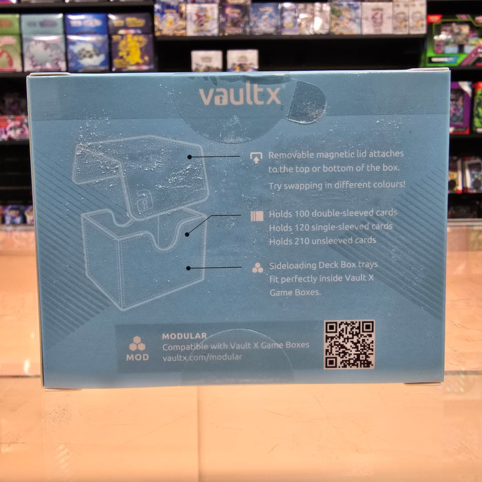 Vault X: Sideloading Deck Box 100+ CT (Pastel Blue)