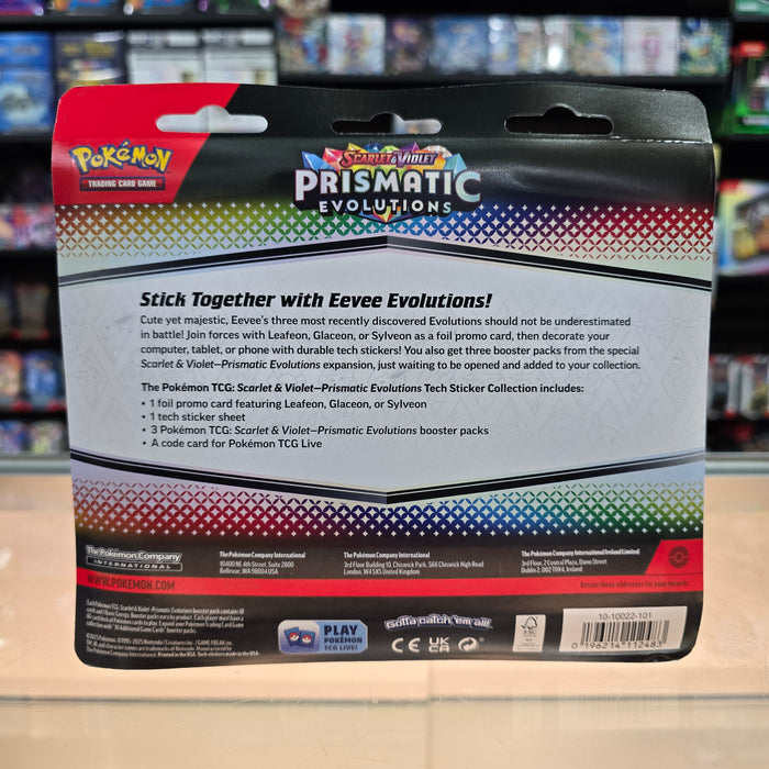 Pokémon TCG: Scarlet & Violet: Prismatic Evolutions Tech Sticker Collection (Glaceon)