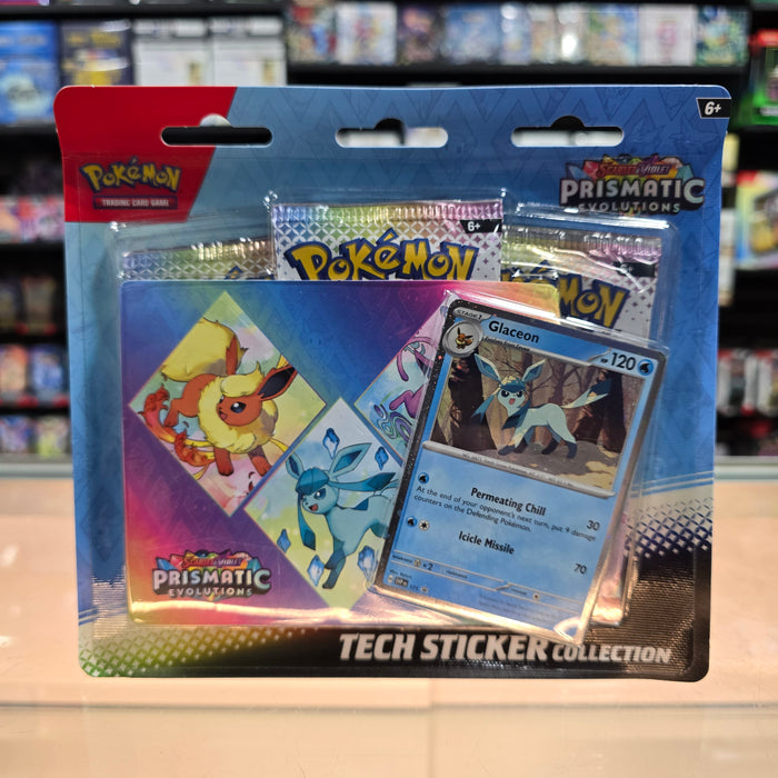 Pokémon TCG: Scarlet & Violet: Prismatic Evolutions Tech Sticker Collection (Glaceon)