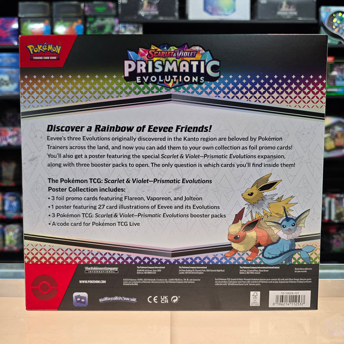 Pokémon TCG: Scarlet & Violet: Prismatic Evolutions - Poster Collection (Limit 1)