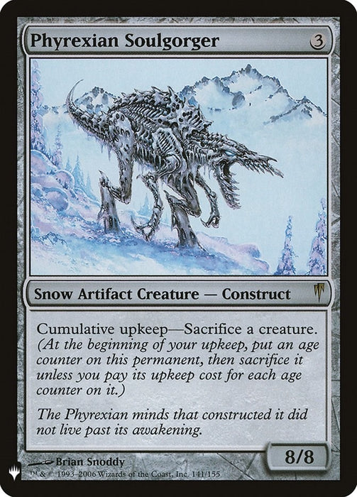 Phyrexian Soulgorger (141/155) (LIST)