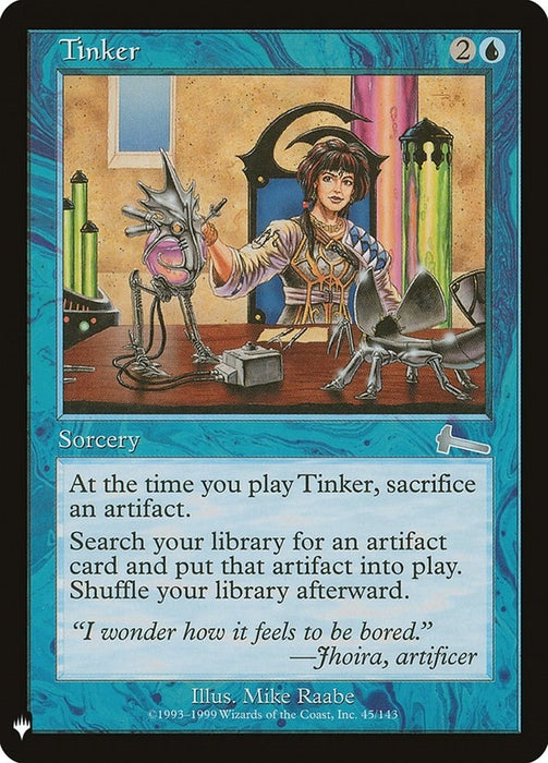 Tinker (45) (LIST)