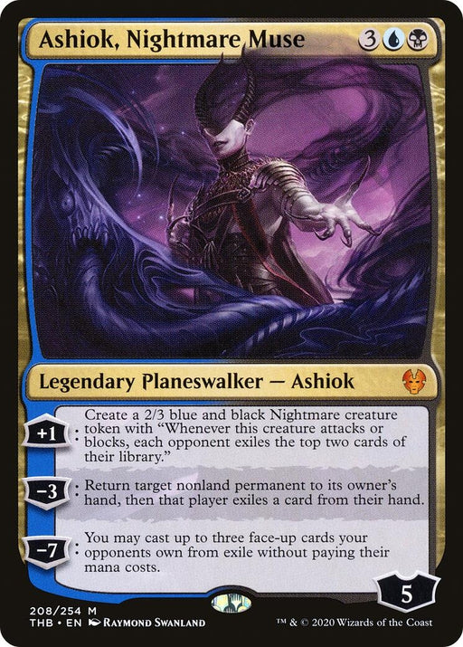 Image for Ashiok, Nightmare Muse (208) (THB) - Magic: The Gathering