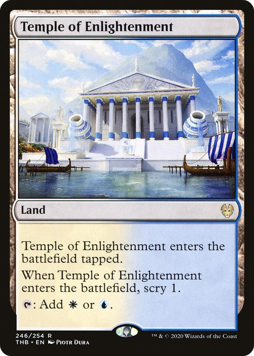 Image for Temple of Enlightenment (246) (THB) - Magic: The Gathering