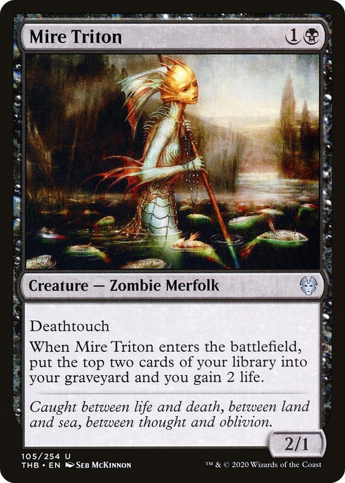 Image for Mire Triton (105) (THB) - Magic: The Gathering