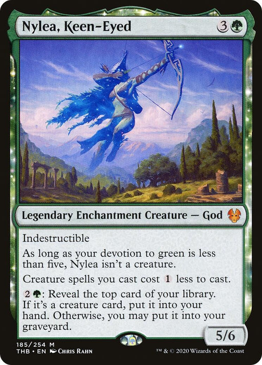 Image for Nylea, Keen-Eyed (185) (THB) - Magic: The Gathering